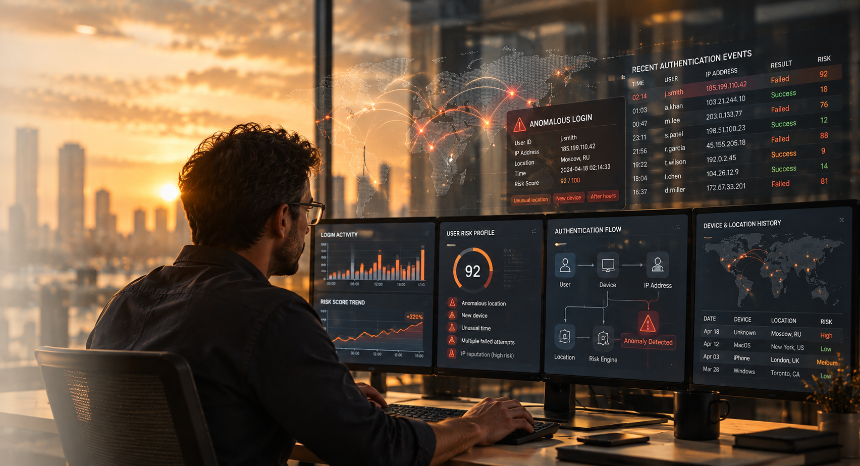 Aisualization for the Authentication Anomaly Analyzer project